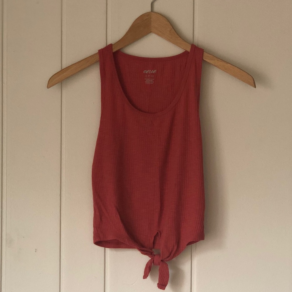 Aerie knotted crop tops